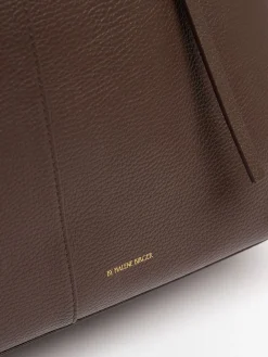 Abilla grain leather tote bag