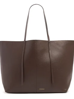 Abilla grain leather tote bag