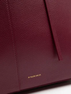 Abilla grain leather tote bag