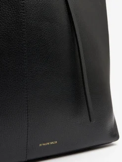 Abilla grain leather tote bag