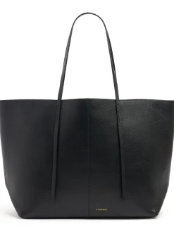 Abilla grain leather tote bag