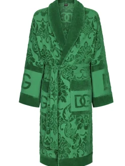 Accappatoio jacquard