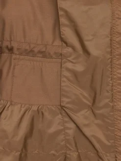 Adenium hooded tech & cotton jacket