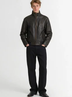 Akia leather jacket
