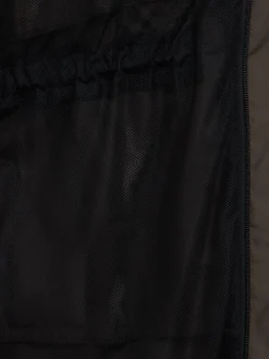 Aliso hooded nylon rain coat