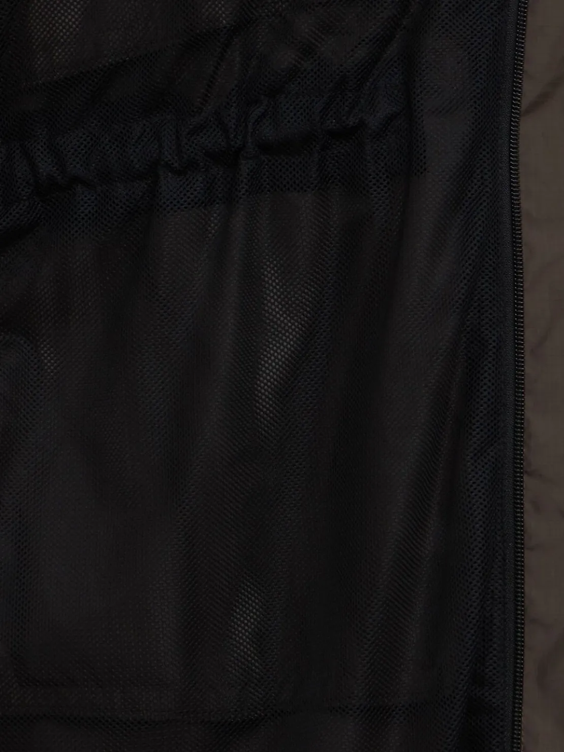 Aliso hooded nylon rain coat