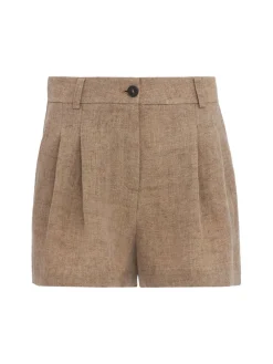 Alloggio linen shorts