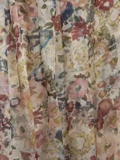 Amello silk long dress