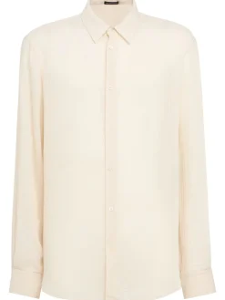 Andre tonal striped classic shirt