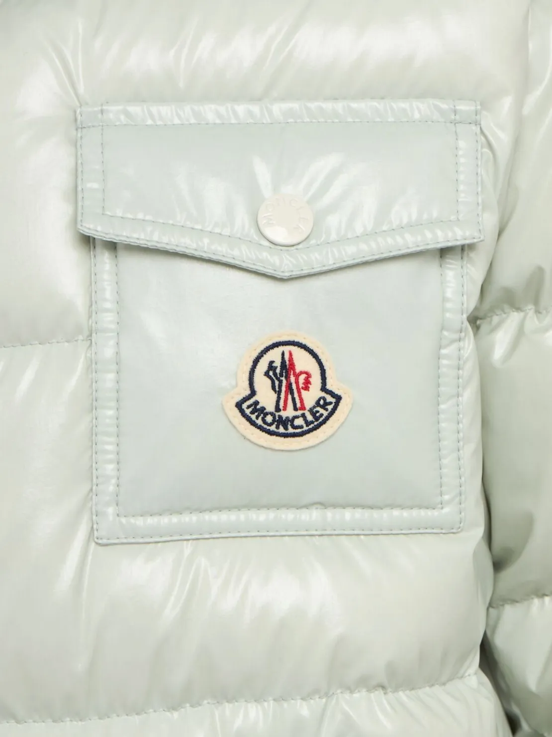 Andro nylon hooded down jacket