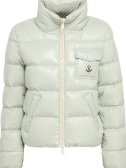 Andro nylon hooded down jacket