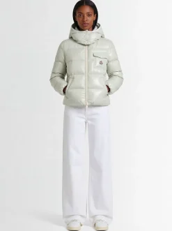 Andro nylon hooded down jacket