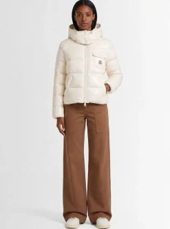 Andro nylon hooded down jacket