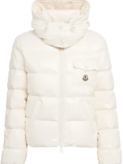 Andro nylon hooded down jacket