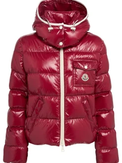 Andro nylon hooded down jacket