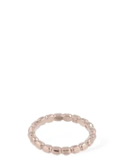 Anello Granelli in oro rosa 9kt