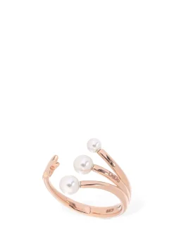 Anello Stellina in oro rosa 9kt
