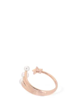 Anello Stellina in oro rosa 9kt