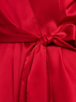 Angel satin slip dress