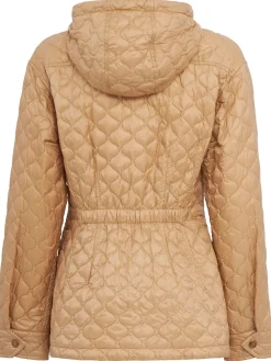 Arum hooded nylon down jacket