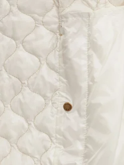 Arum hooded nylon down jacket