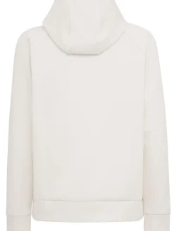 Aura cotton blend zip-up sweatshirt