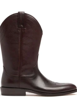 Baio leather high boots