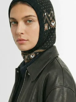 Balaclava Caspian in cashmere