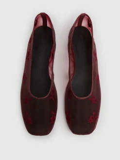 Ballerine con ricami 10mm