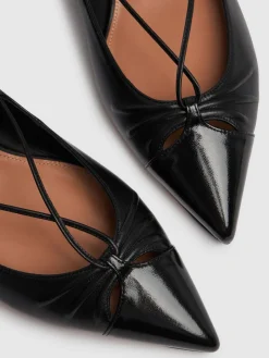 Ballerine Gaby in pelle 10mm