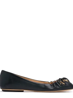 Ballerine in pelle