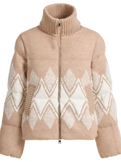 Belinda knit puffer jacket
