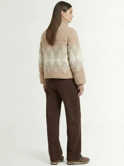 Belinda knit puffer jacket