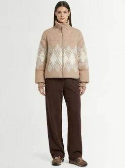 Belinda knit puffer jacket