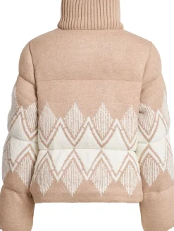 Belinda knit puffer jacket