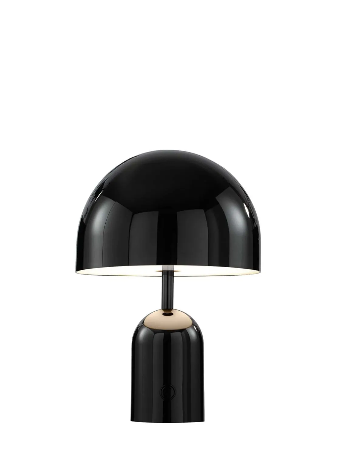 Bell portable black LED table lamp