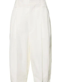 Bermuda in twill di viscosa