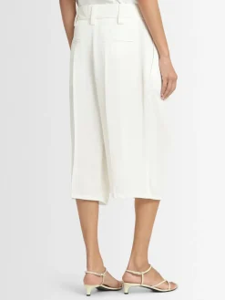 Bermuda in twill di viscosa