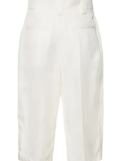 Bermuda in twill di viscosa