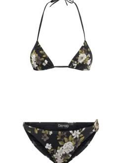 Bikini in jersey stampa floreale