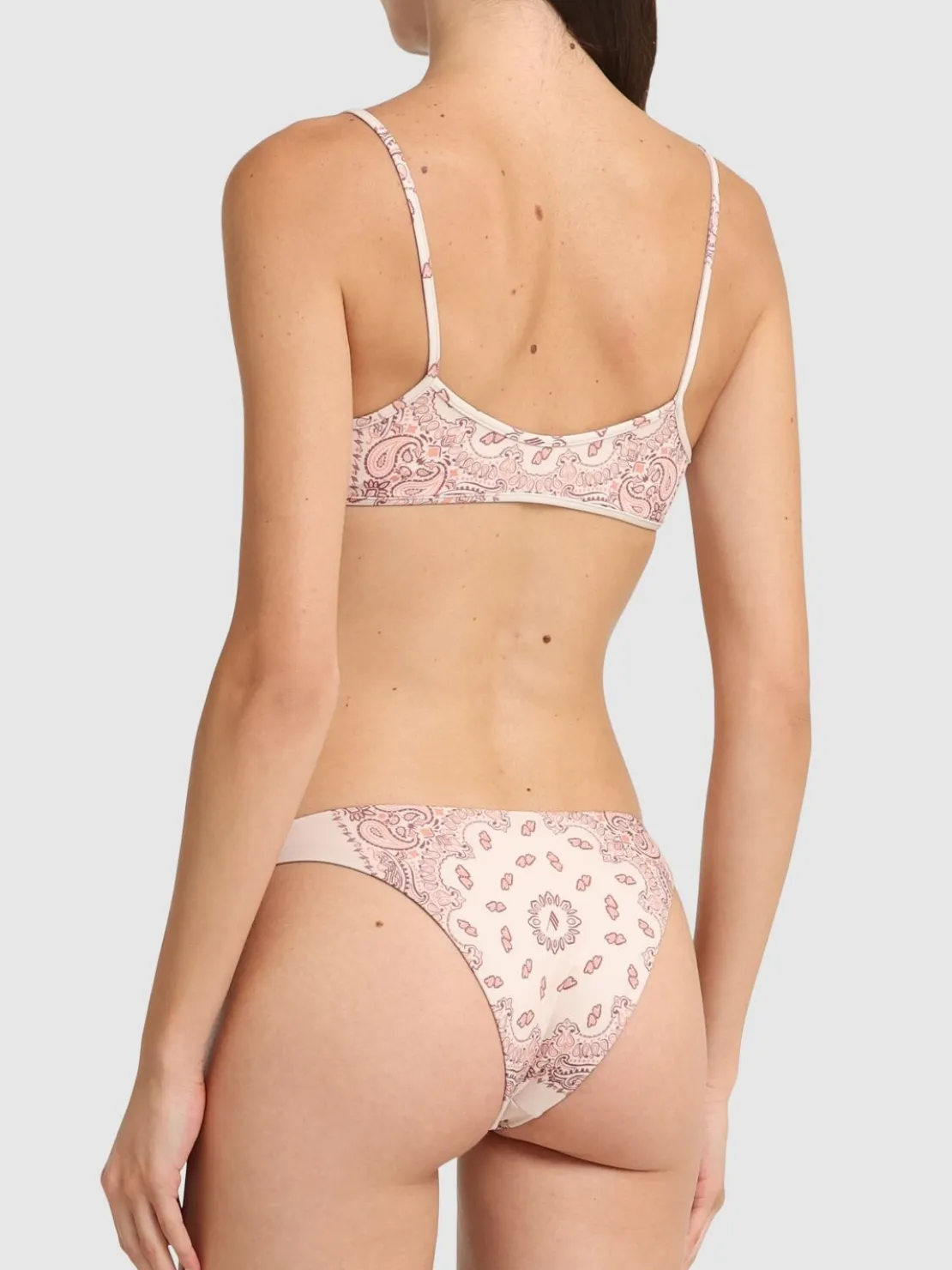 Bikini in Lycra stampa bandana