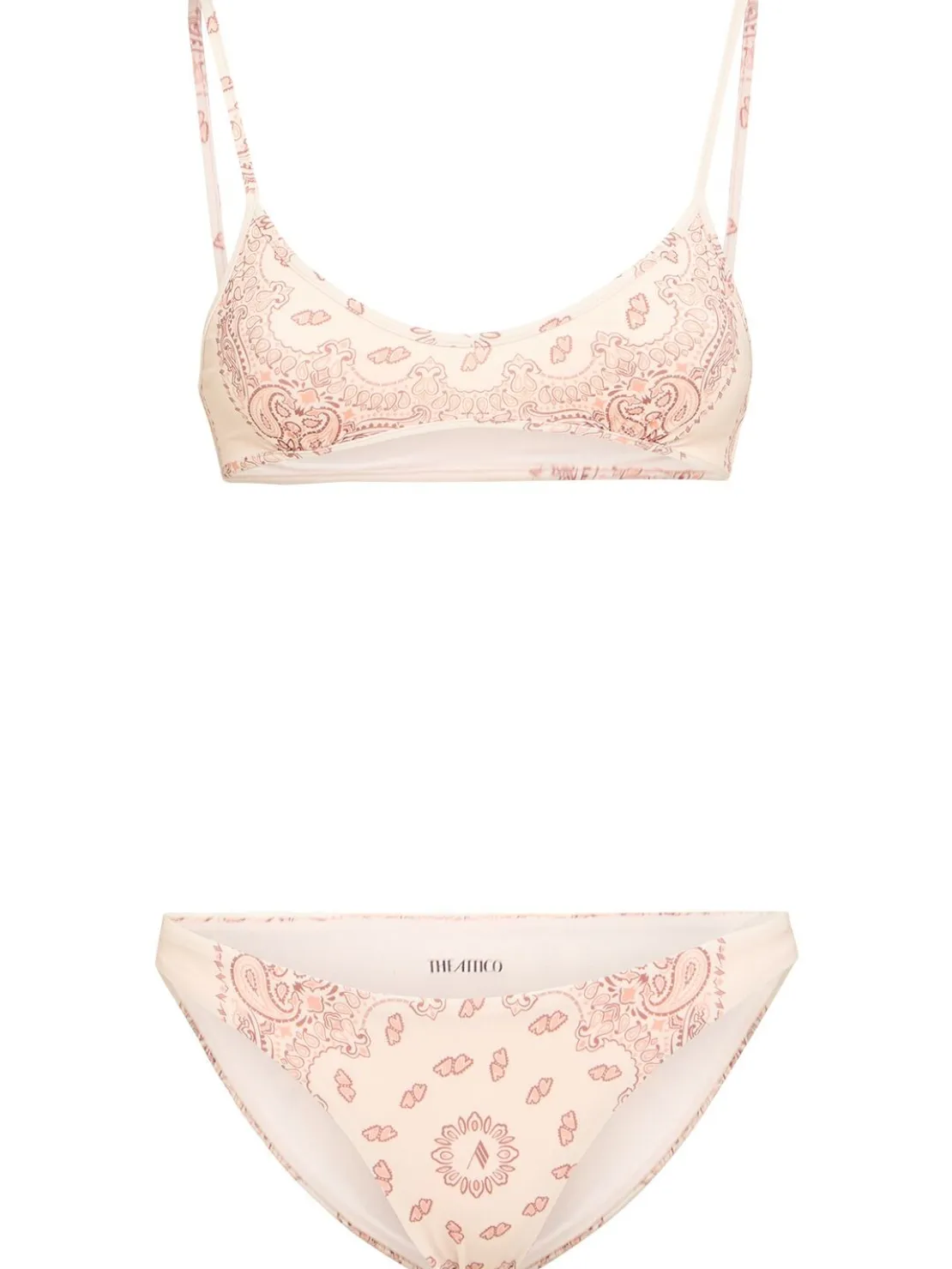Bikini in Lycra stampa bandana