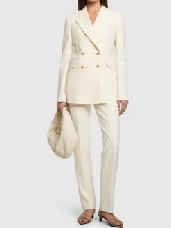Blazer doppiopetto Angela in lana