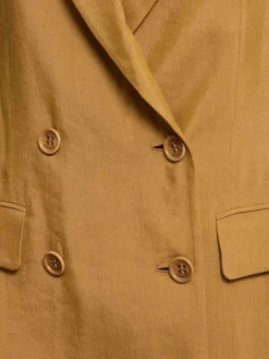 Blazer doppiopetto in misto viscosa