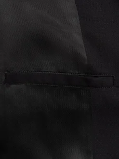Blazer doppiopetto in twill di lana