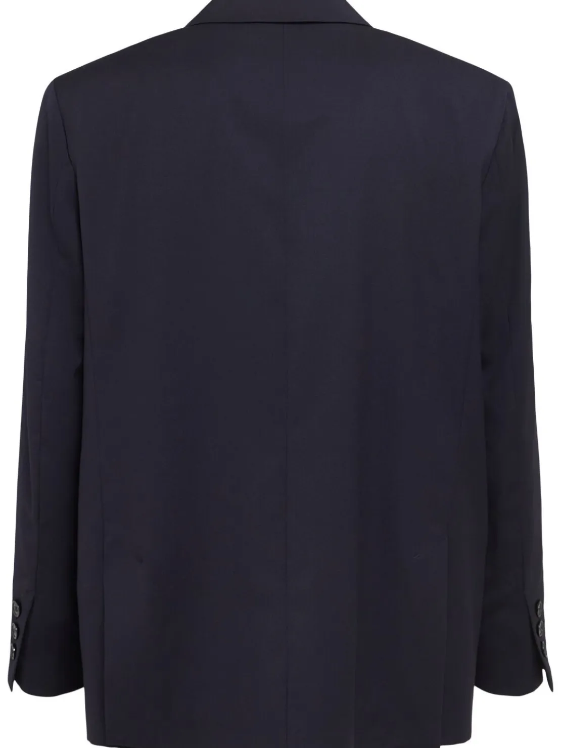 Blazer doppiopetto in twill di lana
