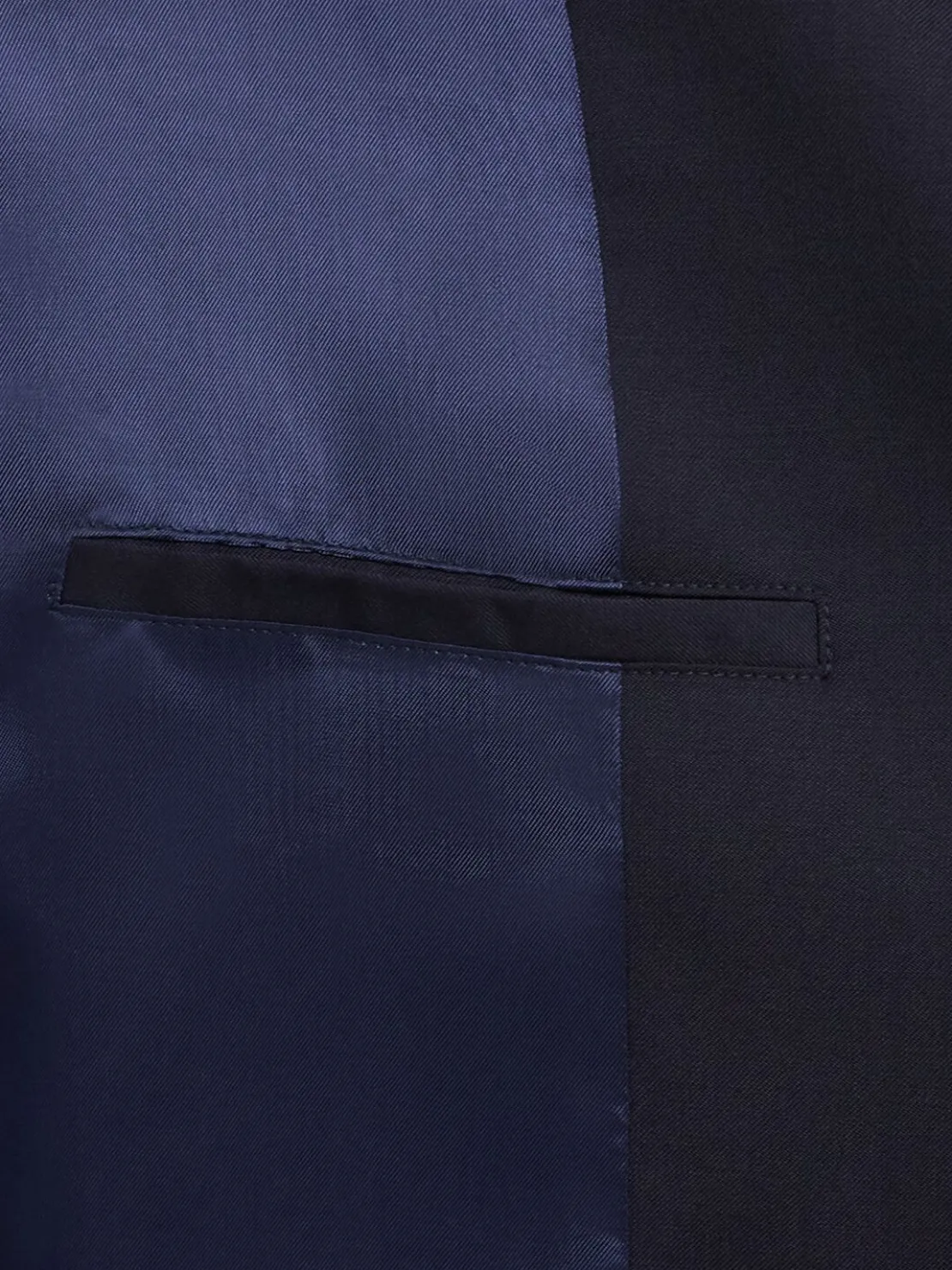 Blazer doppiopetto in twill di lana