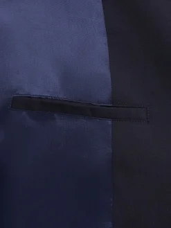 Blazer doppiopetto in twill di lana