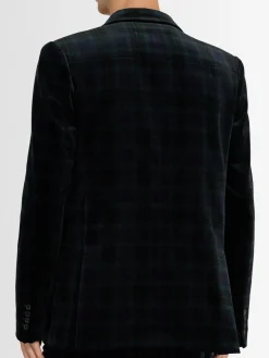 Blazer doppiopetto in velluto