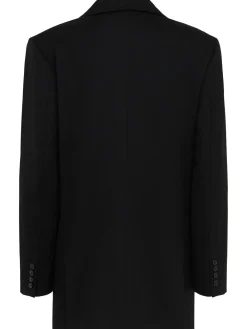 Blazer doppiopetto Nora in twill di lana